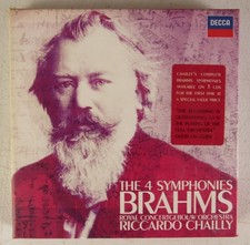 The 4 Symphonies Brahms Box Set Riccardo Chailly 3 Disc Set 2006 Decca Classics picture