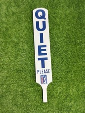 Golf PGA Tour Quiet Please Paddle Sign Man Cave Golf Office Wall Decor Licensed picture