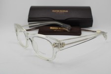 NEW OLIVER PEOPLES OV 5229 1101 BRADFORD CLEAR SILVER AUTHENTIC EYEGLASSES 50-20 picture