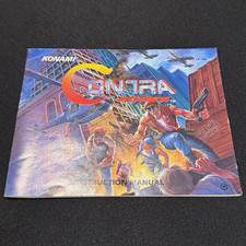 Contra Force NES Instruction Manual ONLY Konami 1992 Excellent Condition picture