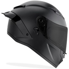 NEW Full Face Motorcycle Helmet Matte Black DOT GDM DEMON picture