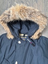 Woolrich Arctic Down Parka classic relax NAVY  made in Canada XL MSRP 945$ picture