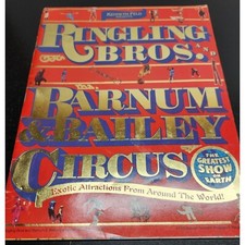 Ringling Bros Barnum & Bailey Circus Souvenir Prog 1986  Greatest Show On Earth picture