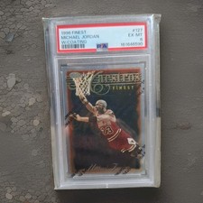 1996-97 Topps Finest - Uncommon Silver Michael Jordan #127 picture