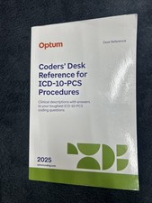 Optum Coders' Desk Reference for ICD-10-PCS Procedures:Clinical Descrip 2025 picture