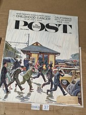 Saturday Evening Post October 7, 1961 - JFK Cold War Norman Rockwell Art picture