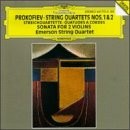 Prokofiev: String Quartets: No. 1 in B minor, Op. 50 / No. 2 in F, Op. 92 / ... picture