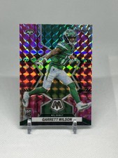 2022 Panini Mosaic- Garrett Wilson #276 NFL Debut Camo Pink Mosaic Prizm (RC) picture