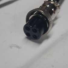 Coiled 4-Pin Microphone Replacement. Two Cords picture