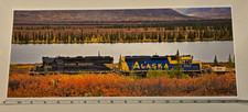 Alaska Railroad Train Locomotives 3012 3006 Autumn Landscape Panoramic Photo Pri picture