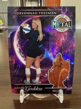 2026 Leaf Women of Sport Savannah Freeman Prospect RC Greek Goddess #1/1 picture