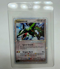 Rayquaza ex 97/97 EX Dragon Holo Ultra Rare English Basic 2003 picture