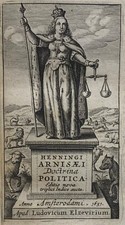 1651 Henning Arnisaeus Doctrina Politica Against Althusius - Elzevir picture