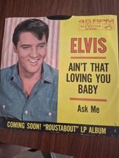 ELVIS PRESLEY 45 Record Lot Most are Ex 19 Records picture
