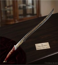 Handmade Red Arwen HandfangSword Replica Lord of the Rings Elven Blade Lort Gift picture