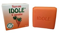 Idole Carrot Soap 3.5 Oz 100g Vitamin B-Carotene Savon Carotte Jabon Zanahoria picture