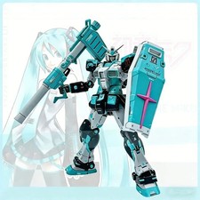 RG40B 1/144 RX-78-2 Ver 2.0 Hatsune Miku Color Gunpla Model Kit Toy picture