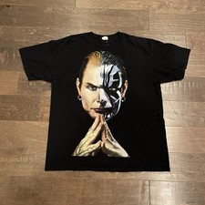 Vintage Jeff Matt Hardy The Ring Is My Canvas TNA Impact Joker Face Shirt Large picture