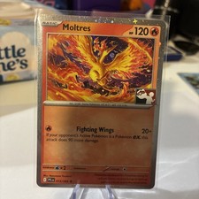 Pokémon TCG - Moltres 014/094 Play Stamped Prize Pack Series 9 Cosmos Holo picture