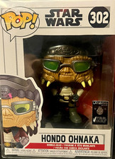 Funko Pop Star Wars Galaxy’s Edge Hondo Ohnaka #302 Disney Exclusive (GRAIL) picture