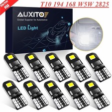 AUXITO Canbus T10 168 2825 194 LED License Plate Light Bulbs 6500K Bright White picture