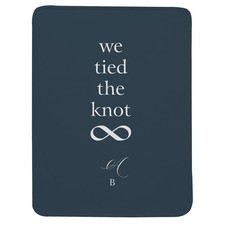 We Tied The Knot Plush Blanket|152539 picture