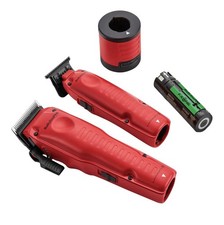 BaByliss Pro FXONE LO-PRO RED Clipper, Trimmer  + Boost Battery & Charging Base picture