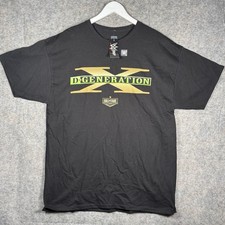 NWT WWE Wrestling Degeneration X 2019 Hall Of Fame T Shirt Mens Size XL 22x31 picture