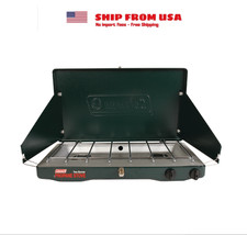 Coleman Brand, Matchlight 10,000 BTU 2-Burner Propane Stove, Black picture