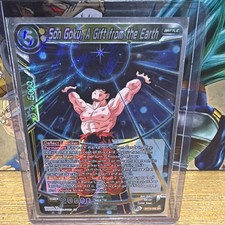 Bandai DBS Card Game Son Goku A Gift from the Earth BT15-095 SR Foil Eng picture