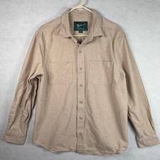 Woolrich The Green Label Collection Beige Button-Up Shirt Large picture