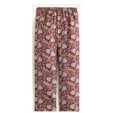 J. Crew 100% Silk Jungle Print Wide-Leg Pants - Size 12 picture