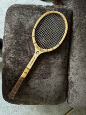 Slazenger Vintage Tennis Racket Autograph Roger Taylor picture