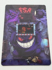 Pokémon FSA Card— Rare 35mm Film Cell: Haunter Licks Charmander picture