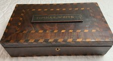 Primitive Antique Document Box, Mid 1800’s, Timnah White, Rectangle picture
