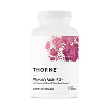 THORNE Women's Multi 50+ Dietary Supplement 180 capsules New & Sealed exp. 12/27 picture