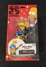R.E.M. REM MIKE MILLS signed autographed SIMPSONS GUEST STARS TOY BECKETT (BAS) picture