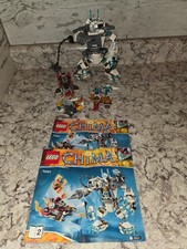Lego Legends of Chima Icebite’s Claw driller (70223) All 4 Figs - 95% Complete picture