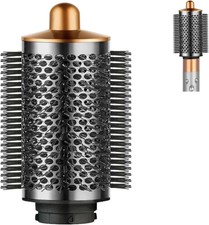 Dyson Airwrap Large Round Volumizing Brush - Nickel/Copper Fluffy Styler picture