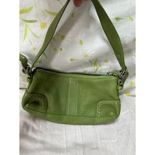 Coach Soho Green Pebbled Leather Small Hobo Shoulder Bag 5052 Y2K Vintage picture