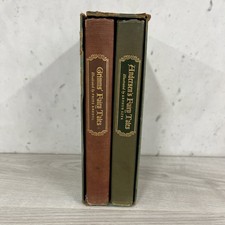 Grimma& Andersen’s Fairy Tales 2 Book Set 1945 Grosset& Dunlap Illustrated picture