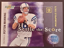 2001 Score Peyton Manning / Drew Bledsoe 