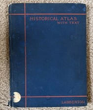 1885 ROBERT LABBERTON'S HISTORICAL ATLAS picture