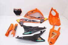 2023 KTM 350 XC-F Plastic Kit OEM Plastics Shrouds Side Panels Fenders SXF SX #3 picture