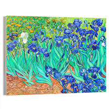 1889 Irises Vincent van Gogh (Dutch, 1853-1890) Fine Art Poster or Canvas picture