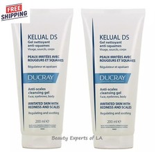 2 X Ducray Kelual DS Foaming Gel Cleanses Purifies and Soothes 200ml Exp 04/2028 picture