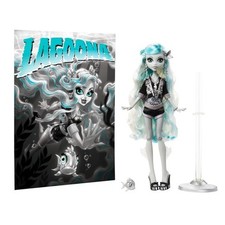 Monster High Reel Drama Lagoona Blue Collector Doll in Black and White, Reproduc picture