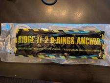 GUARDIAN # 00510 Ridge-It 2 D-Ring Roof Anchor 10 Pack picture