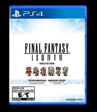 Final Fantasy I-Vi Collection Anniversary Edition for Playstation 4 [New Video G picture