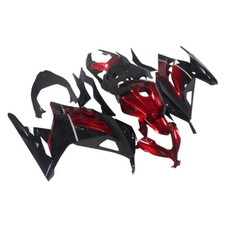 Fairings For Kawasaki EX300R Ninja300 2013-2017 13-17 Red Black ABS Bodywork Kit picture